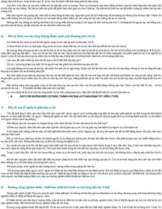 chúng nắm bắt được, hoặc là làm ngơ đi, tự lúc nào trẻ đánh mất khả năng phát tín hiệu đúng.
Vào thời kì ăn dặm và cai sữa, nhiều em bé bắt đầu sinh ra mút tay. Thực ra mút tay là một hành động vô thức của trẻ muốn thay thế cảm giác bất
an khi phải xa mẹ chúng. Trẻ cần có một cái gìđó để ghìm hãm cảm giác có mẹ ở bên lại. Cái bất an khi phải xa mẹ đã khiến chúng tự nhiên cho tay vào
miệng mút.
Nếu như người mẹ quảng đại, nắm bắt và hiểu đúng tín hiệu này, ngay thời gian đó xử líthích hợp thìsẽ không có những đứa trẻ học cấp 1 thậm chí
cấp 2 vẫn không sao bỏ được cái tật sờ sờ cái khăn bông mềm mềm, lúc nào cũng ôm ấp một miếng vải áo cũ của mẹ.
Nhưng nếu mẹ chúng có những hình thức xử lícứng nhắc bắt ép chúng từ bỏ ngay cái thói mút tay lúc mới 7, 8 tháng đó thìngược lại, sẽ chẳng bao
giờ đứa trẻ bỏ được cái tật mút mút, sờ sờ vật mềm mềm như thế.
4) Khi có thêm em bé cũng không được quên yêu thương anh chị nó
Có nhiều trẻ khi chưa có em thìrất ngoan song có em vào lại sinh ra khó bảo, ích kỉ.
Vìđứa trẻ khi có em có cảm giác rằng nó bị em tước đoạt mất mẹ, nó ra sức làm thế nào để đòi lại mẹ mới được.
Nó tưởng rằng nó quay lại làm em bé thì mẹ nó sẽ ra tay chăm sóc nó, nên có trẻ đã tự đi tè được rồi, khi có em bỗng sinh ra không tự đi tè được,
hoặc đêm ngủ hay đái dầm… thực sự trở lại như một em bé. Hay là đánh em bé thật đau để cho nó khóc toáng lên. Nó ghen ghét em bé vì nó nghĩ đó là
người cướp đi tình yêu thương mẹ dành cho nó bấy lâu nay. Càng bảo nó không được đánh em, thìnó càng đánh tợn.
Làm sao để chấn chỉnh lại đứa trẻ đã quá ư ích kỉ đến thế này bây giờ?
Chỉ có 1 phương pháp duy nhất. Đó là người mẹ hãy giành trọn tình thương yêu cho trẻ.
Lúc ngủ không chỉ có mẹ và em bé, vẫn phải cho anh chị nó ngủ cùng. Chăm sóc trẻ tận tình hơn, ôm ẵm trẻ vào lòng, chứng tỏ cho nó rằng tình yêu
thương mẹ dành cho nó là không thay đổi.
Khi cảm nhận được tình yêu thương của mẹ, trẻ sẽ biết nghe lời hơn. Khi đó mẹ mới dạy cho trẻ- đã thành anh thành chị của em bé- rằng “anh chị
thìgiỏi lắm, tự làm được nhiều việc rồi, chứ em bé này còn nhỏ quá, chẳng biết làm gìcả, nên mẹ phải cho em bú thế này này, mẹ phải thay tã lót cho em
này….”
Nếu không dùng phương pháp củng cố tình yêu thương của mẹ như trên, mà chỉ phủ đầu bằng những câu như “Gớm, con lớn thế rồi mà… con là
anh là chị rồi mà….” Chỉ khiến trẻ thêm bất mãn hơn mà thôi.
Lại còn mắng trẻ là ích kỉ nữa thìcàng khiến nó trở nên cuồng loạn hơn. Hãy nắm bắt lấy tín hiệu từ con tim trẻ phát ra!
II. DẠYCON NHỮNG ĐIỀU CƠ BẢN, THÀNH HAYBẠI LÀỞ GIAI ĐOẠN TỪ 1 ĐẾN 3 TUỔI
1) Gốc rễ của lễ nghĩa là giáo dục ý chí
“Tôi đã trình bày ở trên, vào năm đầu tiên của cuộc đời, được người sinh dưỡng đáp ứng đầy đủ nhu cầu xuất phát từ cơ thể, trong trẻ hình thành
lòng tin cơ bản nhất về mình, về người. “Những lễ nghĩa cơ bản” cái vận hành trên cơ sở lòng tin này sẽ quyết định sự trưởng thành của trẻ, có trở thành
con người khỏe mạnh hay không.”
Trên đây là câu nói của giáo sư Sugita trong cuốn sách đã nêu “Ai làm nên đứa trẻ như thế này?”.
Về lĩnh vực dạy trẻ, điều đầu tiên cần phải nghĩtới, đó là giáo dục ý chí. Tức là giáo dục trẻ thành con người có ý chímạnh mẽ.
Ý chí mạnh mẽ, không phải là việc chỉ biết nghĩ đến bản thân mình, ích kỉ. Ngược lại, đó là ý chí mạnh mẽ để có thể thắng được nhu cầu, tình cảm
của bản thân mình.
Để con trẻ được phát huy cá tính, trở thành người có óc sáng tạo phong phú, thì việc làm đầu tiên trước mắt phải là giáo dục con chiến thắng được
sự đau khổ, bất mãn. Không thể phát huy cá tính của những trẻ nghèo ý chí.
Sự mạnh mẽ của ý chí đó, cái thói quen biết nhẫn nhịn đó của trẻ lại cơ bản được hình thành trong 3 năm đầu tiên. Sau 3 tuổi mới bắt đầu dạy cho
con cách nghe lời cũng đã là quá muộn rồi. Tính cách hình thành trong trẻ cho đến lúc này thực sự là khó thay đổi được nữa.
Trong 3 năm đầu đời, khi trẻ còn chưa biết gì, chưa có ý chí mạnh mẽ, phải dạy cho trẻ biết cái được, cái không được, đây là việc phải làm trước
nhất.
Khi lớn lên, nguyên nhân đầu tiên dẫn đến trẻ phạm pháp là do tính nhẫn nại của chúng quá yếu ớt. Tức là do khả năng kìm nén cảm xúc bản thân
kém, không có ý chí, khả năng chịu đựng kém mà ra.
Trẻ phạm pháp, khởi nguồn là việc chúng được nuông chiều trong quãng đời thơ ấu.
Tôi thường nghe thấy người nước ngoài tới Nhật nói khi nhìn thấy những em bé Nhật bản là “Em bé Nhật và người già Nhật được phép ích kỉ hết
mức có thể. Nhật bản thật là thiên đường của em bé”. Nhất là người Mỹ, họ đang ở cái nơi mà trẻ em sinh ra đã bị dạy bảo rất khắt khe, khi chứng kiển
cảnh người mẹ Nhật nuông chiều con, dạy con không nghiêm khắc thìlấy làm hết sức kìdị.
2) Đường cong nghiêm khắc * khắt khe nhất khi 0 tuổi và nới lỏng dần khi 3 tuổi
Trong cuốn sách có tên “Hoa cúc và lưỡi dao” (nhà xuất bản Tư tưởng xã hội) tác giả Lus Benetick có nói rằng, đường cong sinh hoạt (đường cong
nghiêm khắc) ở Nhật và Mỹ là trái ngược nhau.
Ở Nhật, khi trẻ còn nhỏ được nuông chiều, cho trẻ ích kỉ, đến khi lớn lên mới bị chỉ bảo nghiêm khắc. Còn ở Mỹ thì ngược lại, lúc còn nhỏ trẻ bị chỉ
bảo nghiêm khắc, đến khi lớn lên thìsự nghiêm khắc đó nới lỏng.
Đường cong nghiêm khắc thế này thìtốt. Từ khi sơ sinh tới khi 3 tuổi, phải hết sức thắt chặt, nghiêm khắc. Từ 3 tới 6 tuổi thìnới lỏng hơn 1 chút. Từ
 