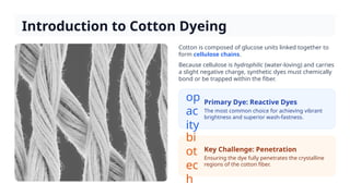 Comprehensive Guide to Dyeing Cotton Fabric with Synthetic Dyes ...