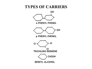 TYPES OF CARRIERS 