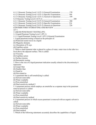 Dye Testing Inspection Form Dye penetrant inspection | DOC