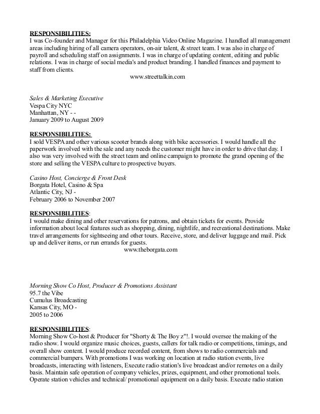 online resume hosting