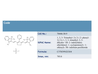 Code


       CAS No.:      70446-30-9
                     1, 3, 3- Trimethyl- 2-( 2-{ 2- phenyl-
                     3-...