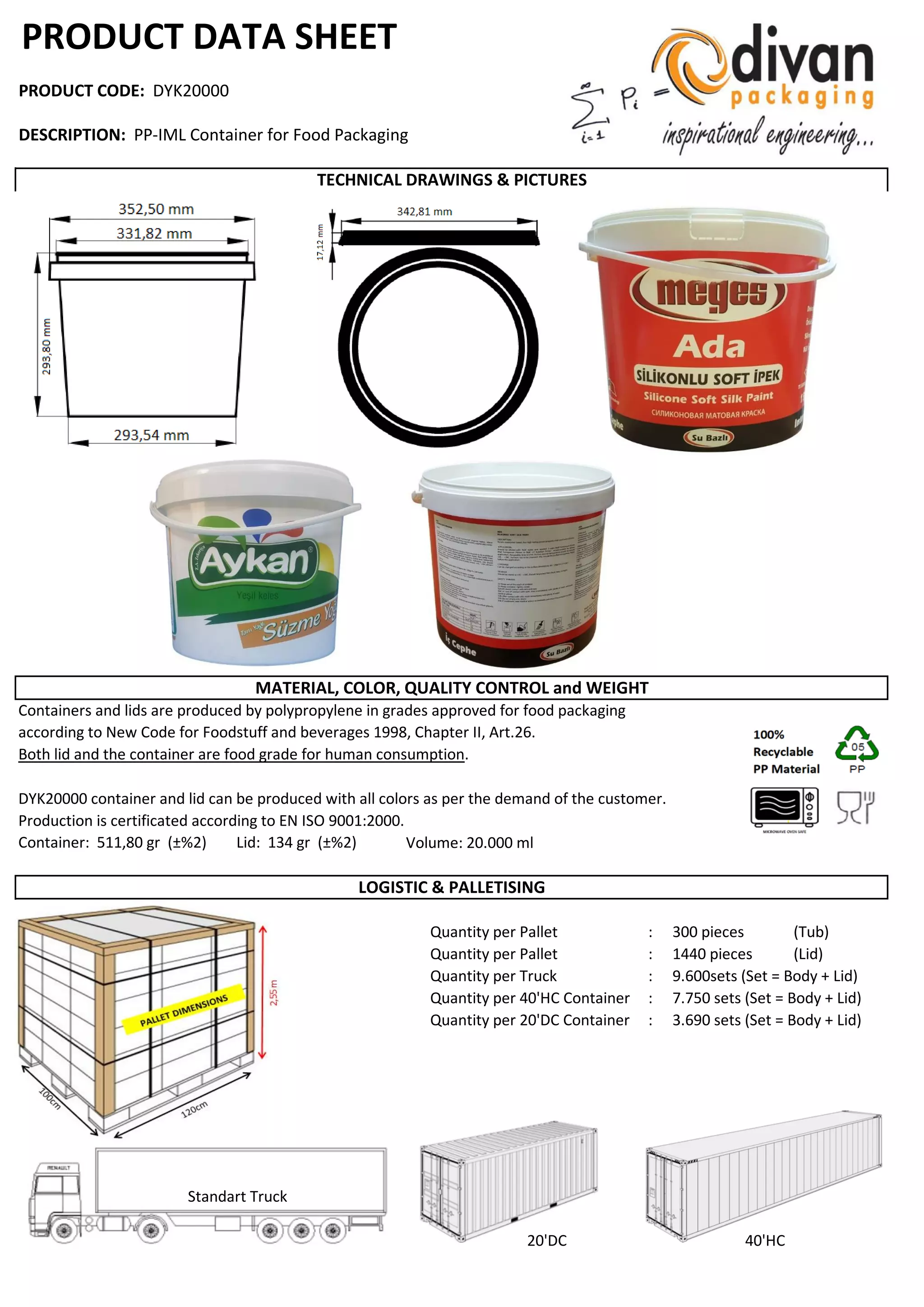 5 Gallon Bucket Dimensions PDF