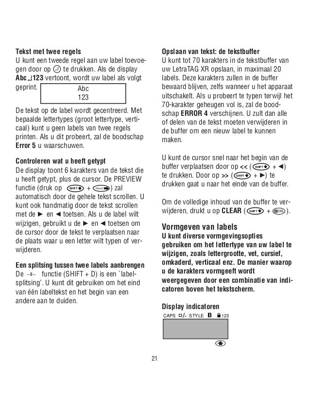 Dymo letratag-xr-instruction-manual-119746
