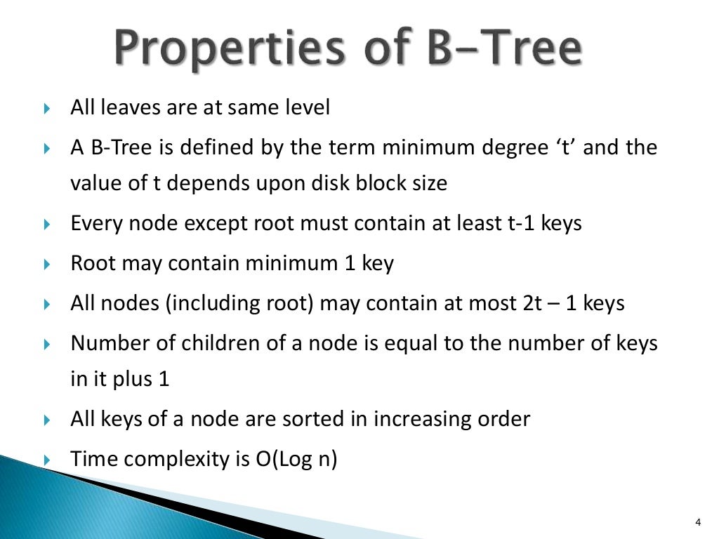 Dynamic multi level indexing Using BTrees And B+ Trees
