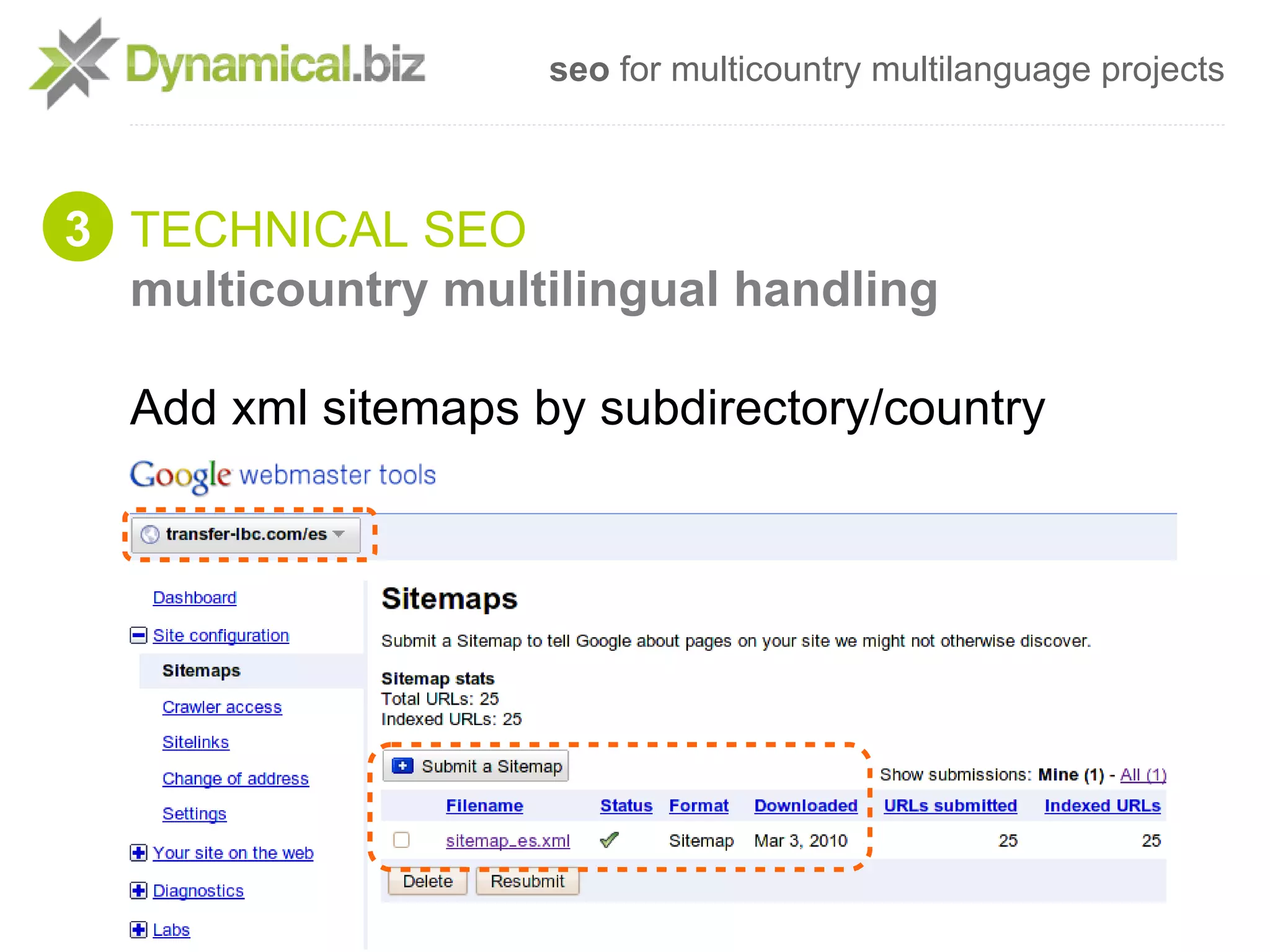 seo for multicountry multilanguage projects



3 TECHNICAL SEO
  multicountry multilingual handling

  Add xml sitemaps by subdirectory/country
 