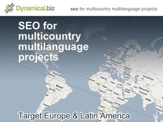 seo for multicountry multilanguage projects
 