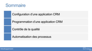Sommaire




Développement
 