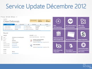 Service Update Décembre 2012
 