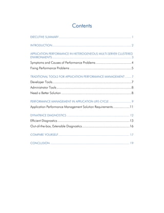 Dyna Trace Whitepaper Performance