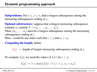 Comprehensive Introduction to Dynamic Programming in Algorithm Design | PDF