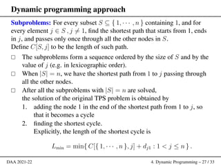 Comprehensive Introduction to Dynamic Programming in Algorithm Design | PDF