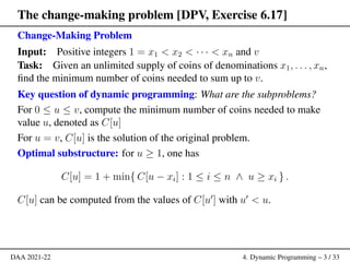 Comprehensive Introduction to Dynamic Programming in Algorithm Design | PDF