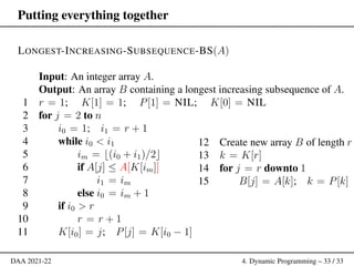 Comprehensive Introduction to Dynamic Programming in Algorithm Design | PDF