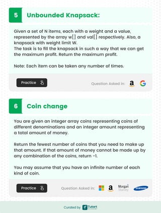 Learn Dynamic Programming Roadmap at Tutort Academy | PDF | Programming ...