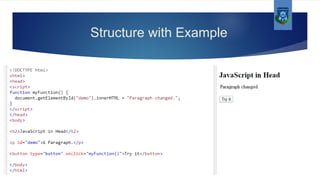 presentation in html,css,javascript | PPTX