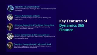 Dynamics 365 Finance | Streamline Your Financial Operations | PPTX