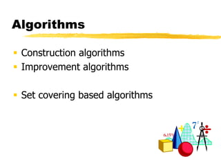Supply chain logistics : vehicle routing and scheduling | PDF