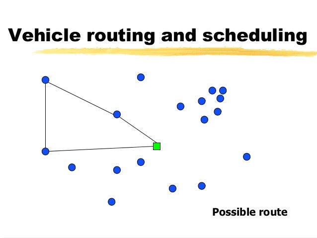 Vehicle Routing Scheduling : Review of Vehicle Routing Problems: Models ...