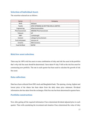 Dynamic asset allocation strategy | PDF
