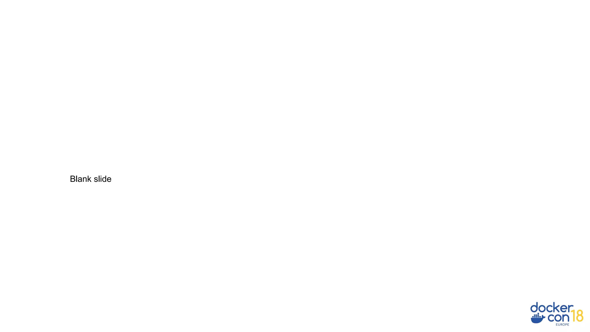 Blank slide
 
