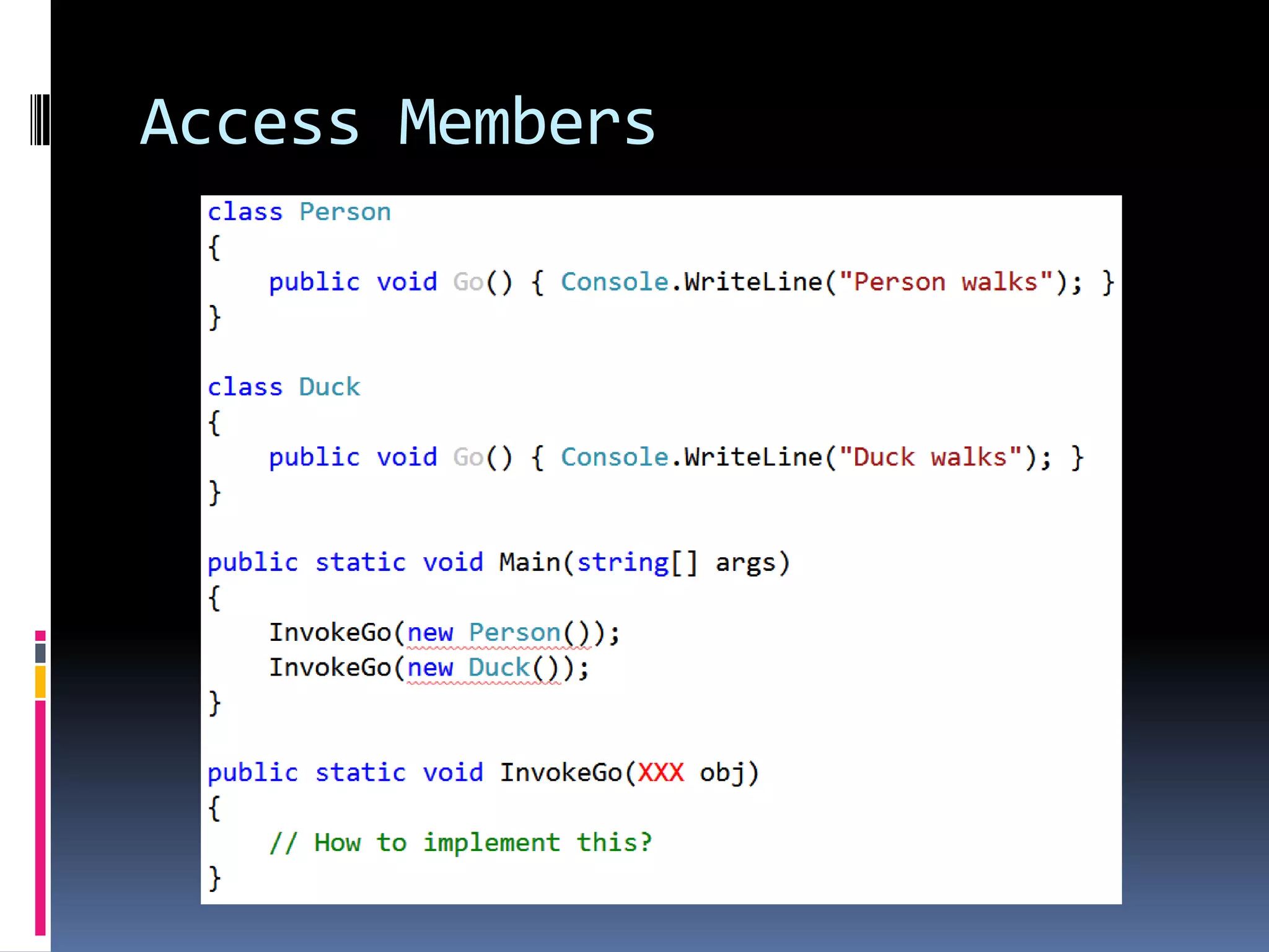 Access Members 