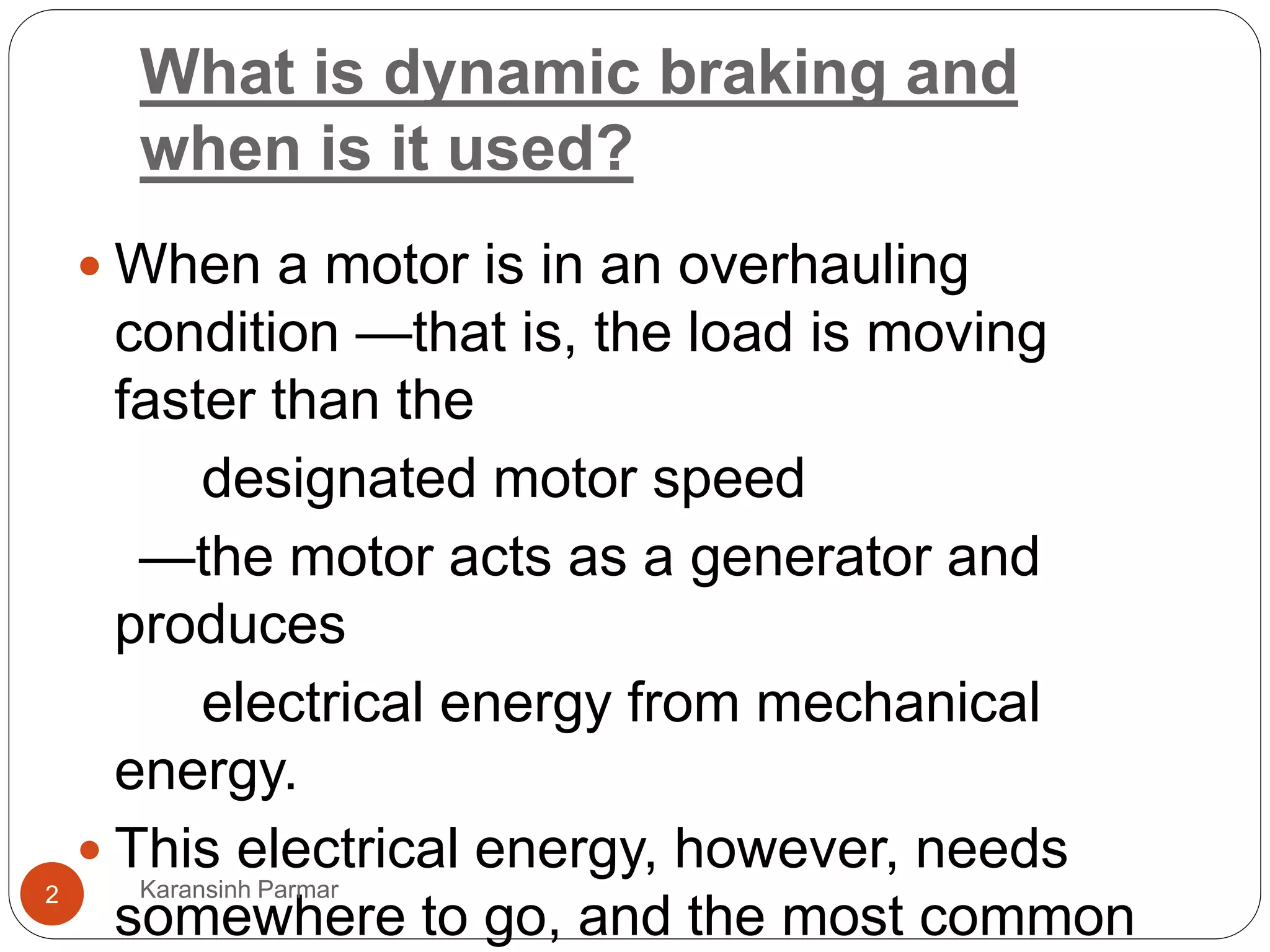 Dynamic breaking | PPTX