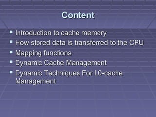 Dynamic Last-Level Cache Allocation To Reduce Area And Power – ROGHB