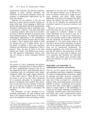 Dynamic capabilities and strategic management | PDF