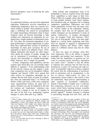 Dynamic capabilities and strategic management | PDF