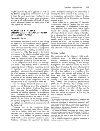 Dynamic capabilities and strategic management | PDF