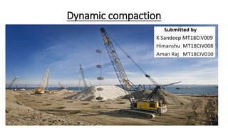 Dynamic compaction
 