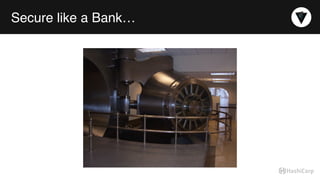 Secure like a Bank…
 