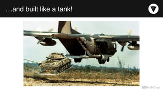 …and built like a tank!
 