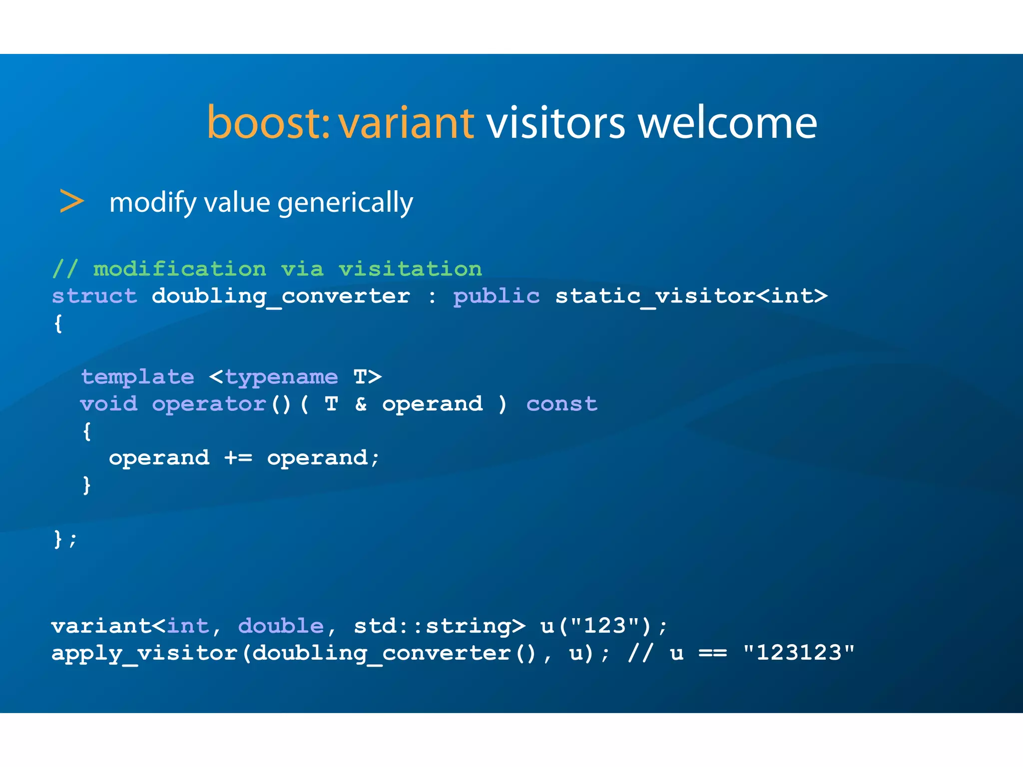 Poco::Net::HTTPServer
The Machine Assembled
RecordSetStatement
RowFormatter
Session
Poco::Dynamic::Var
Sunday, October 7, 12
 