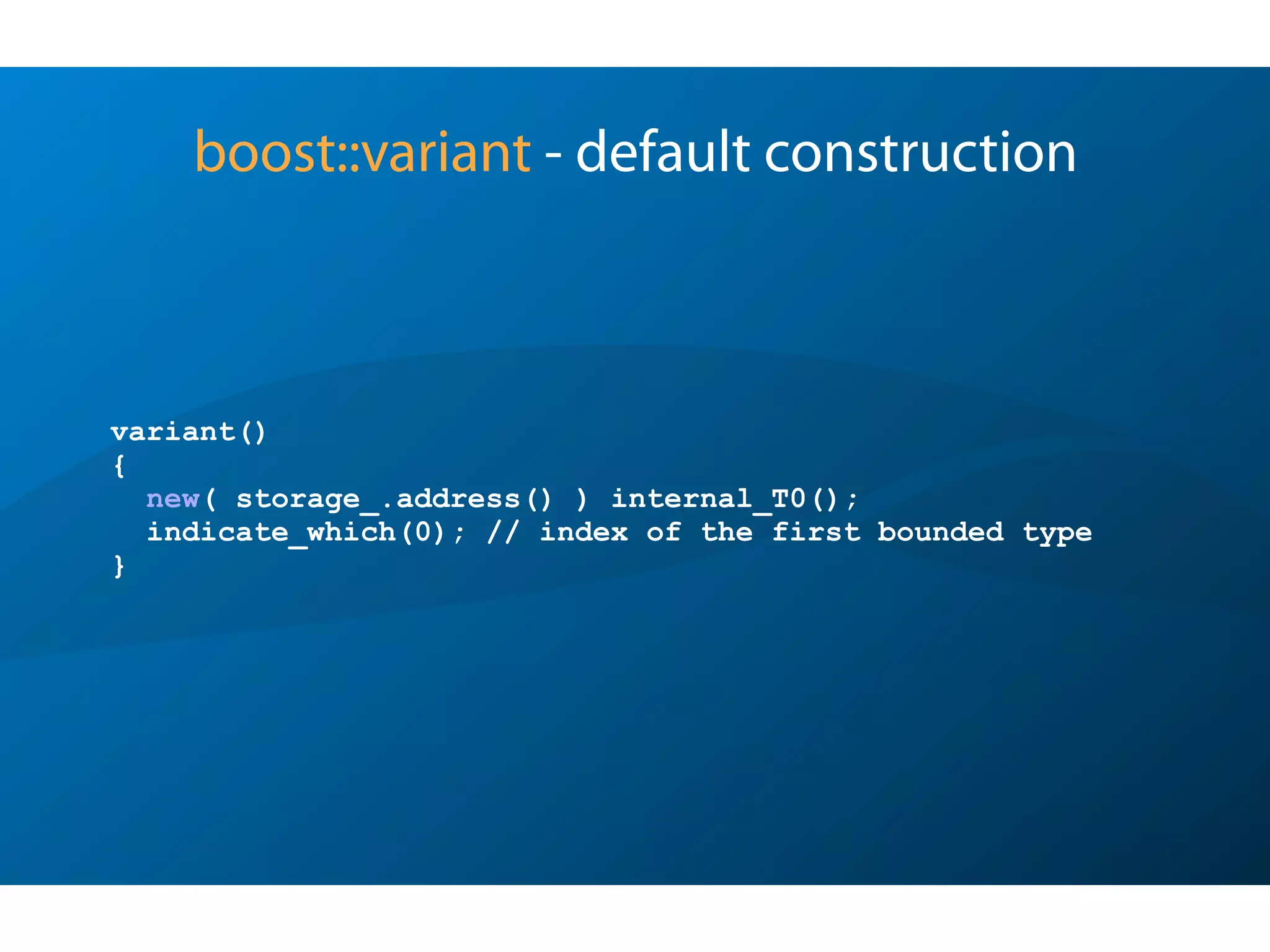Let’s Dance
class DataRequestHandler: public HTTPRequestHandler
{
public:
void handleRequest(HTTPServerRequest& request,
HTTPServerResponse& response)
{
response.setChunkedTransferEncoding(true);
response.setContentType("text/xml");
ostream& ostr = response.send();
Session sess("SQLite", "sample.db");
ostr << RecordSet(sess,
"SELECT * FROM Simpsons",
new XMLFormatter);
}
};
Sunday, October 7, 12
 