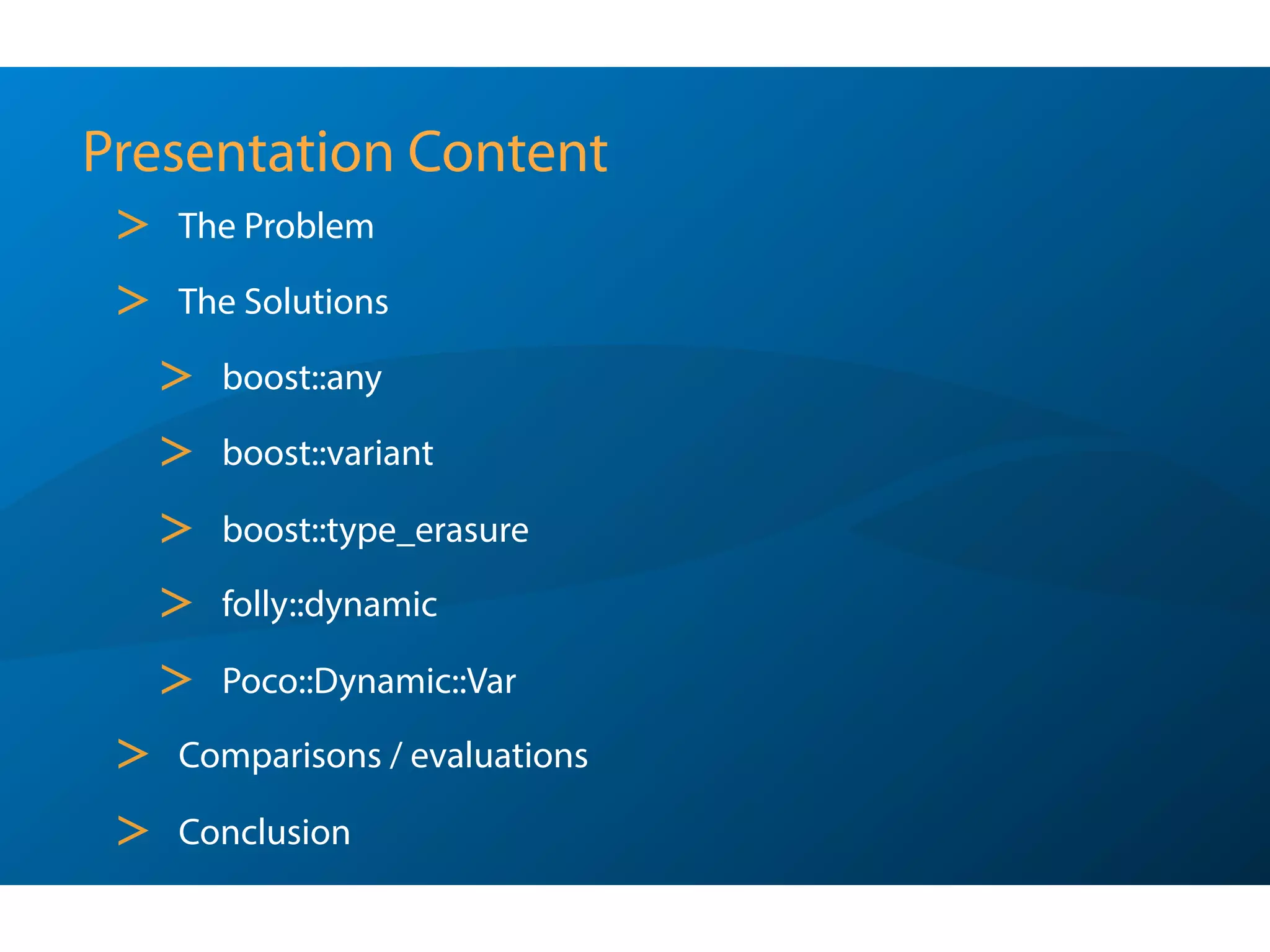 "Without a good library,most
interesting tasks are hard to do in C++;
but given a good library,almost any
task can be made easy."
Bjarne Stroustrup
(designer and original implementor of C++)
Sunday, October 7, 12
 