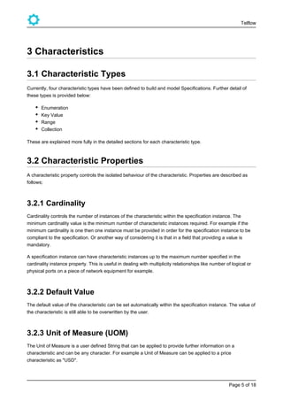 Dynamic Data Specification | PDF