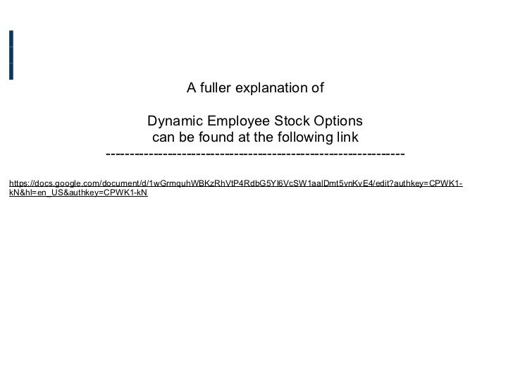 Employee stock options sars