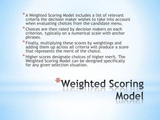 Dynamic Gradient Scoring Model (DGSM) | PPTX | Business | Business and ...
