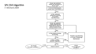 SPV /SVV Algorithm
F. Michard 2009
 