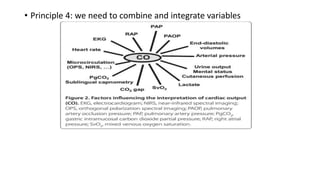 • Principle 4: we need to combine and integrate variables
 