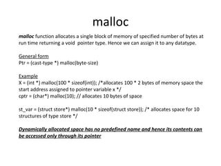 Dynamic memory allocation | PPT