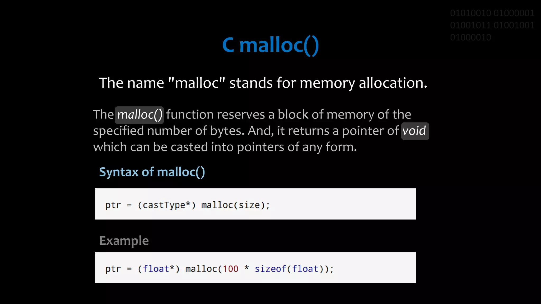 Dynamic memory allocation | PPT