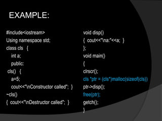 Dynamic memory allocation in c++ | PPTX