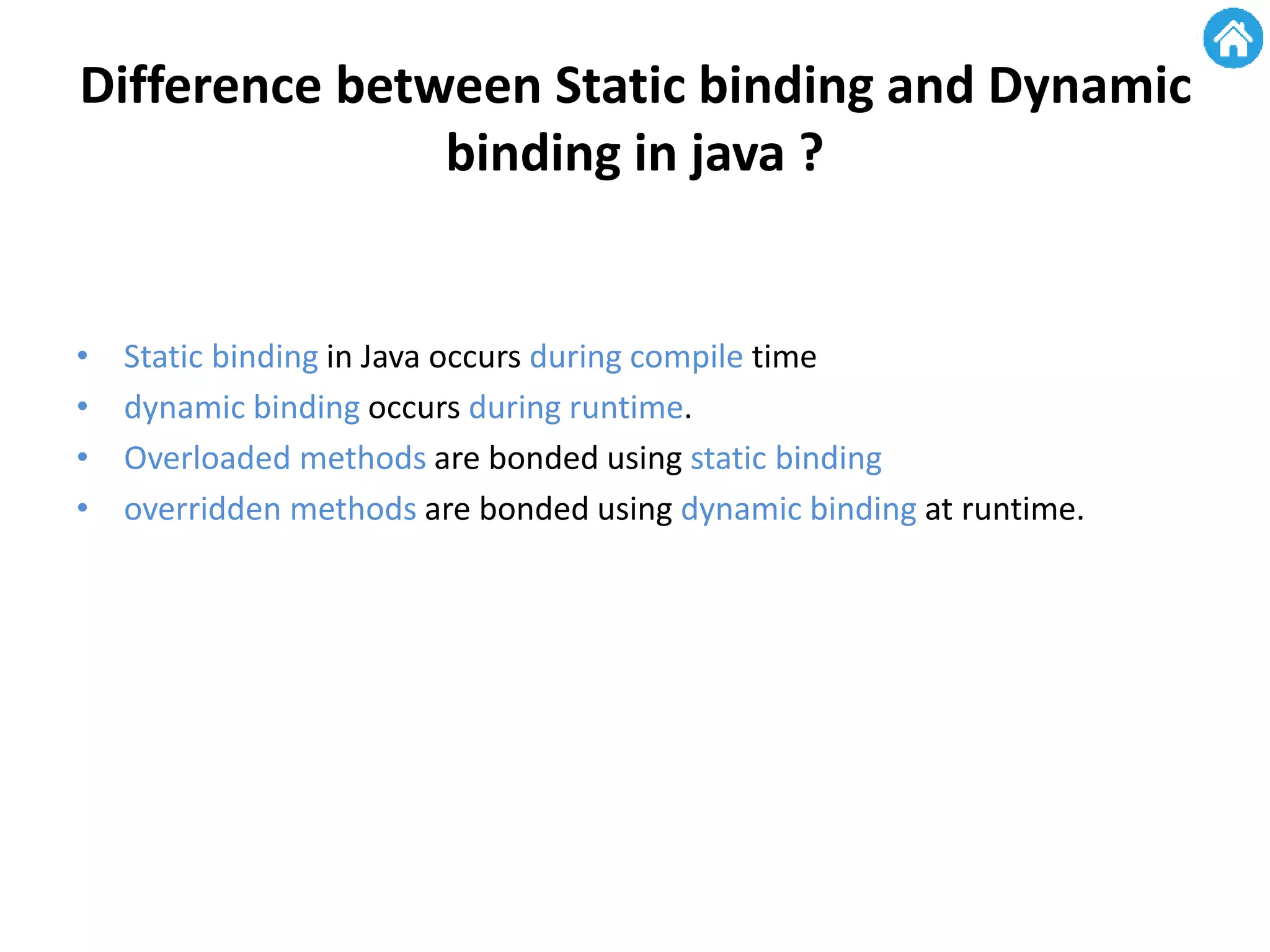 Dynamic method dispatch | PPTX