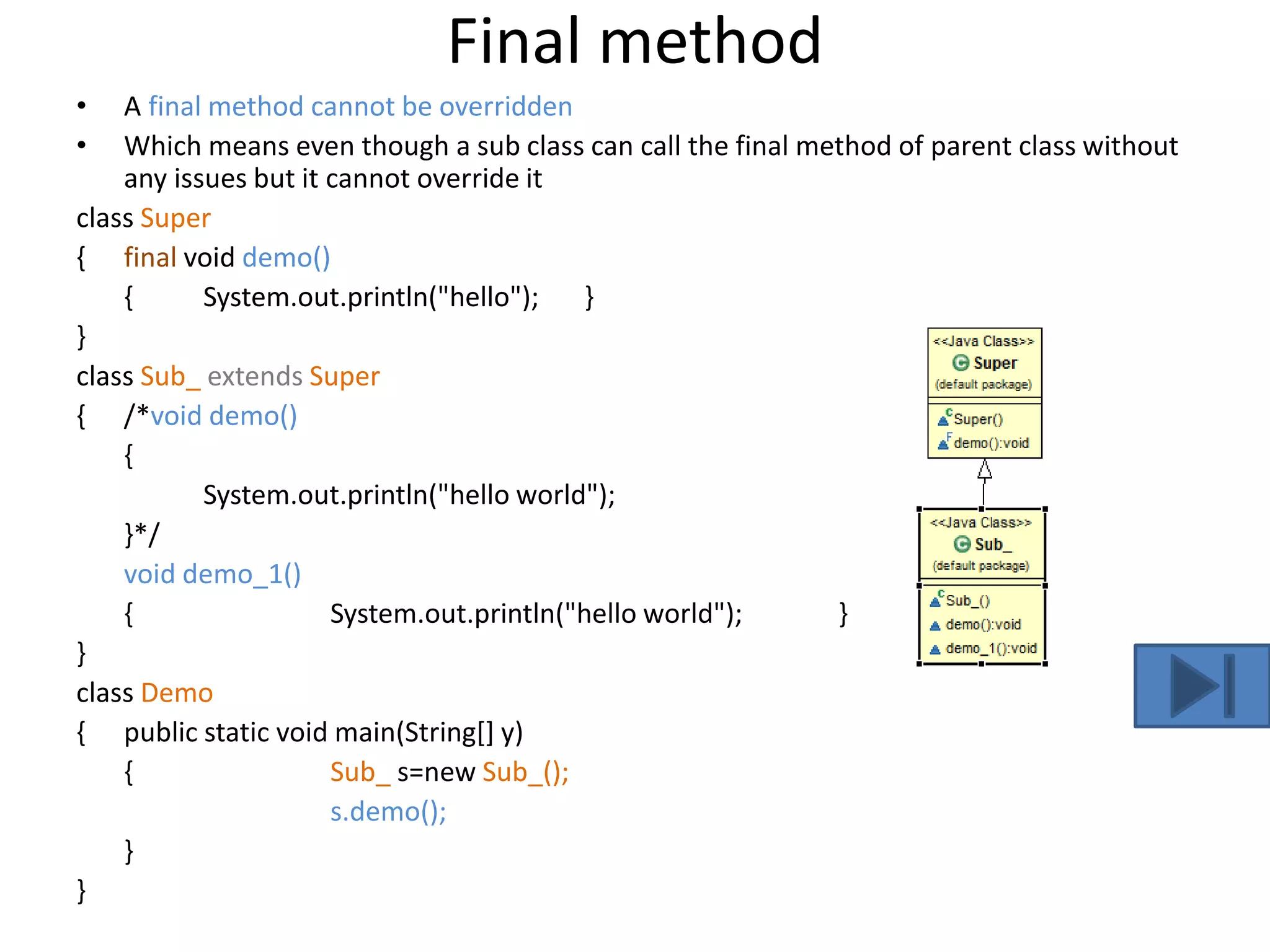 Dynamic method dispatch | PPT