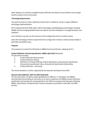 Dynamic modelling best practice recommendation for the SID | PDF