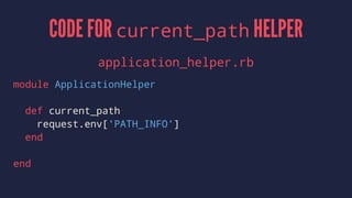 Building Dynamic Navigation in your Rails 4 Layout | PDF