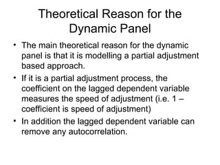 Comprehensive Guide to Dynamic Panel Data Models and Unit Root Testing ...